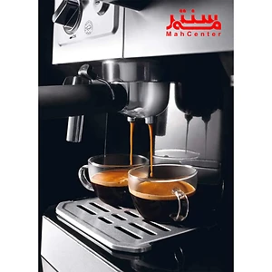 تصویری از دولیوان قهوه داخل  اسپرسوساز دلونگی مدل BCO421